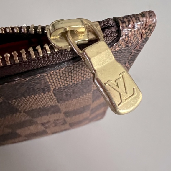 Louis Vuitton Damier Ebene Wristlet Pouch - Picture 3 of 5